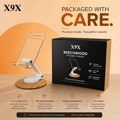 X9X® The Beechwood Phone Stand (Exclusive)