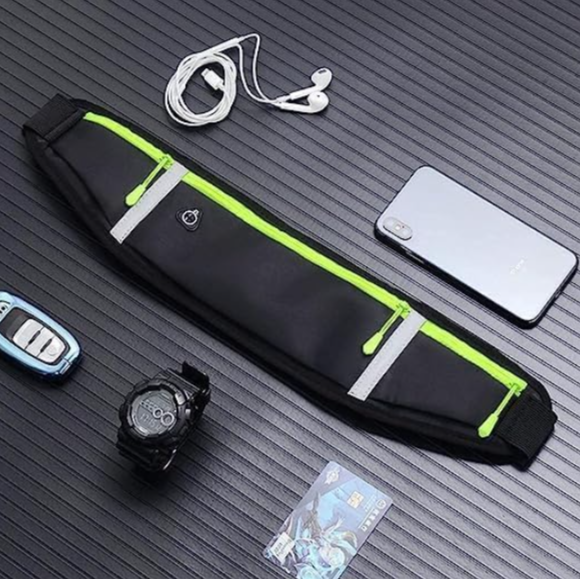 X9X® Luxury Slim Running Belt for Men & Women | Ultra-Light Waist Pack & Phone Holder | Water-Resistant Runners Fanny Pack for Gym, Jogging & Travel