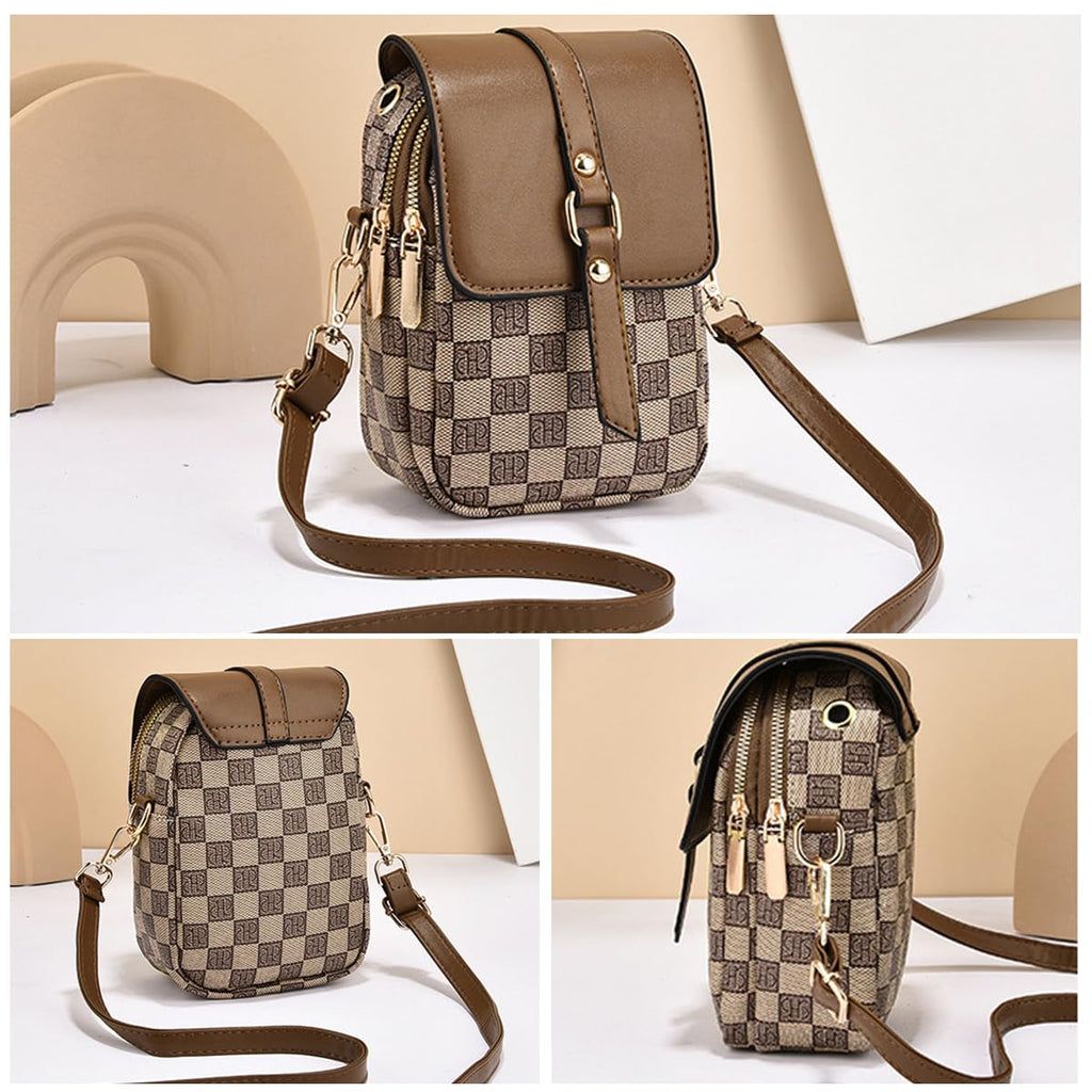Sling Bag for Women with Multi Layered Design