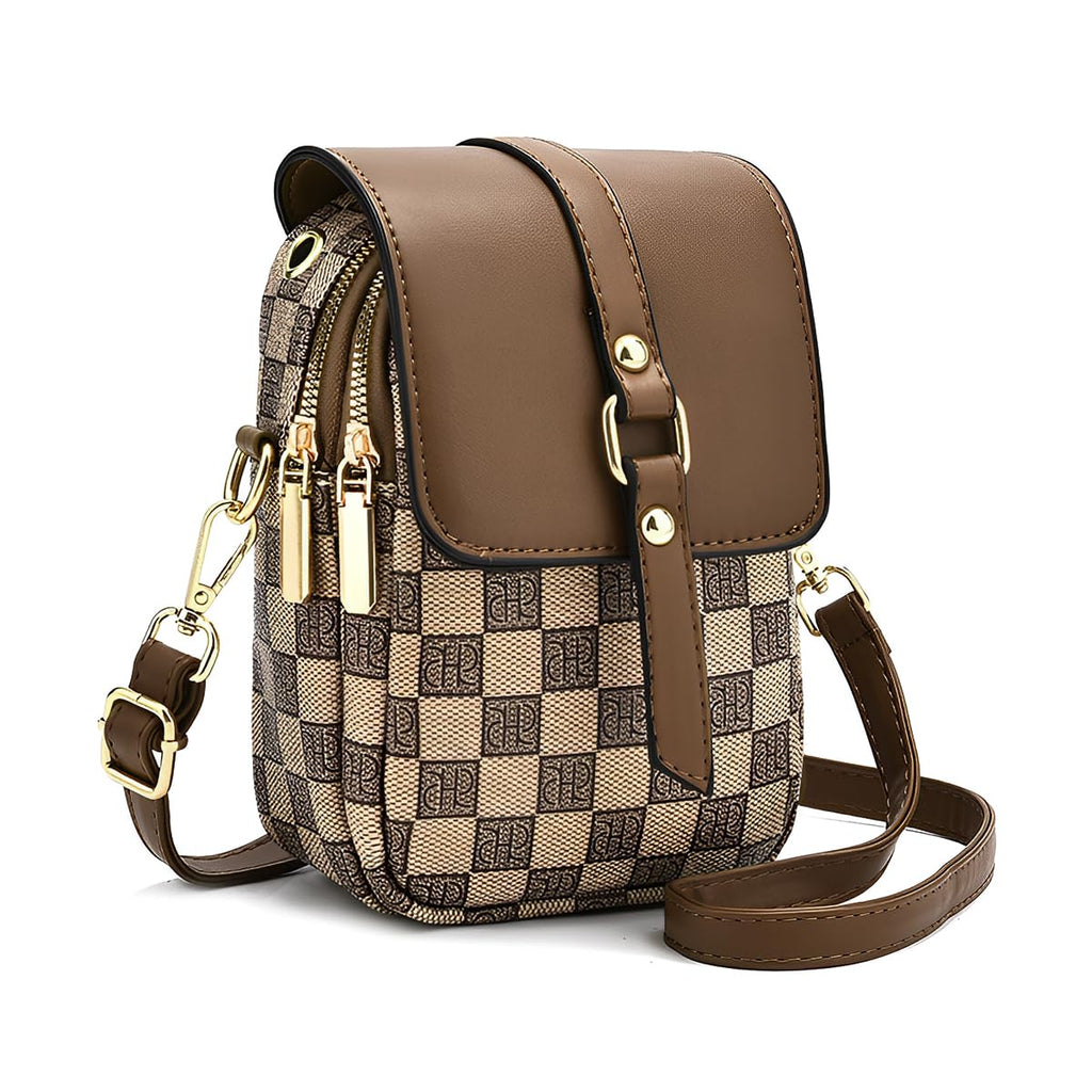 Sling Bag for Women with Multi Layered Design
