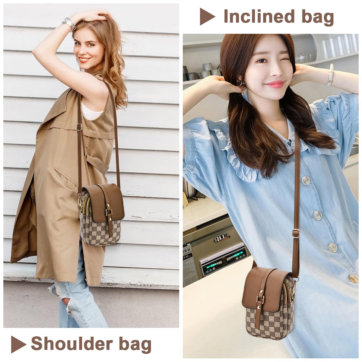 Sling Bag for Women with Multi Layered Design