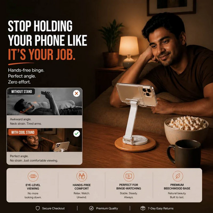 X9X® The Beechwood Phone Stand (Exclusive)