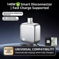 X9X® Smart AI Auto Cut Power & Unplug on Full Charge , PD 140W Fast Charging, Applicable To Various Electronic Devices Such as For Iphone/Android/Earphones